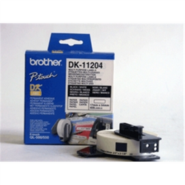 Brother | DK-11204 Multi Purpose Labels | White | DK | 17mm x 54mm