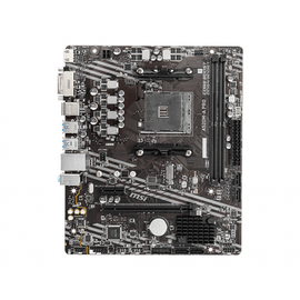 MSI Main Board Desktop A520M-A PRO (A520, AM4, 2xDDR4, 1x PCI-E 3.0 x16 slot,1x M.2 slot,4x USB 3.2 Gen1,2x USB 2.0,1x HDMI,1x DVI-D,Gigabit LAN,7.1 HD Audio, mATX, Retail) - 0
