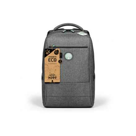 PORT DESIGNS | YOSEMITE Eco XL | Sac à dos pour ordinateur portable | Sac à dos | Gris | Bandoulière