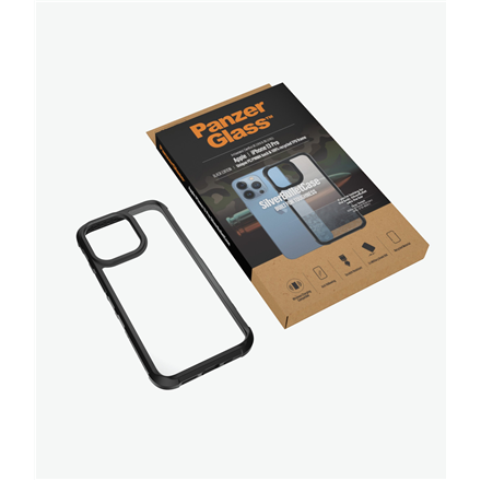 Coque PanzerGlass™ Silverbullet pour Apple iPhone 13 Pro Noir AB