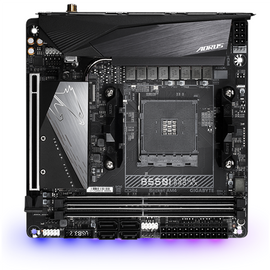 Gigabyte B550I AORUS PRO AX motherboard AMD B550 AM4 socket Mini-ITX - 0