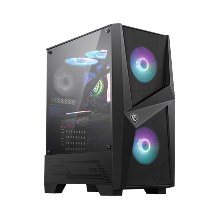 MSI MAG FORGE 100M Mid Tower Gaming Computer Case