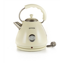 Gorenje | K17CLI | Standard | 2200 W | 1.7 L | Plastic/ metal | 360° rotational base | Cream-1