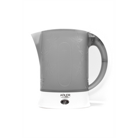Adler | Travel Kettle | AD 1268 | Standard | 600 W | 0.6 L | Plastic | White