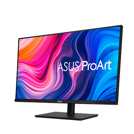 Écran lcd asus 32" proart pa329cv 4k 3840x2160p ips 60hz usb-c 100% srgb hdr10 support ergonomique