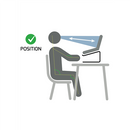 Port Designs 901103 laptop stand Aluminium, Black 39.6 cm (15.6")