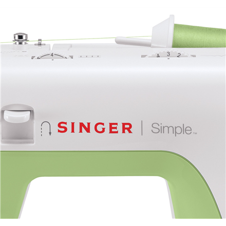 Singer | Sewing Machine | Simple 3229 | Number of stitches 31 | Number of buttonholes 1 | White/Green