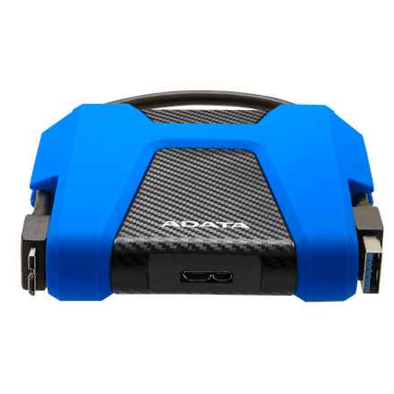 Disque dur externe ADATA 2,5", 2 To USB 3.1, noir/bleu, « AHD680-2TU31-CBL » (timbre vert 0,8 lei)