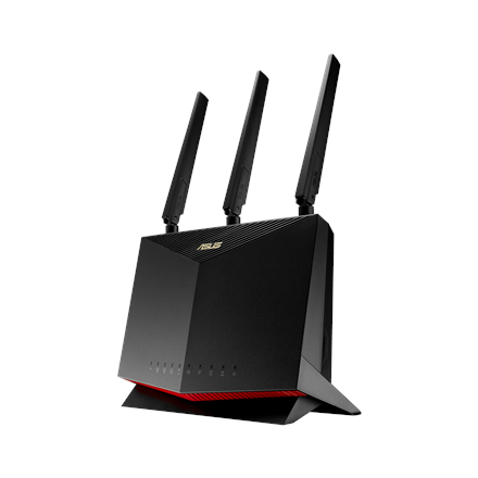 ASUS 4G-AC86U wireless router Gigabit Ethernet Dual-band (2.4 GHz / 5 GHz) Black