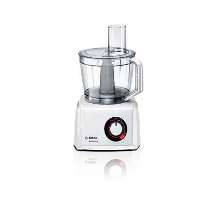Bosch | Robot culinaire MultiTalent 8 | MC812W501 | 1000 W | Nombre de vitesses : 2 | Capacité du bol : 3,9 L | Mixeur | Blanc
