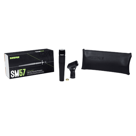 Shure SM57 Black Studio microphone