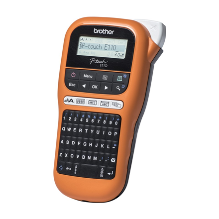 Brother PT-E110VP Label Maker w/ bag