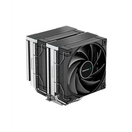 DeepCool AK620, CPU Air Cooler, 2x120mm PWM Fan, TDP 260W, 6 Heatpipes, LGA2066/2011-v3/2011/1700/1200/115x, AMD AM5/AM4, 129x138x160 mm(LxWxH), 3Y, R-AK620-BKNNMT-G