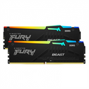 Kingston DRAM 32GB 5600MT/s DDR5 CL36 DIMM (Kit of 2) FURY Beast RGB EXPO-3