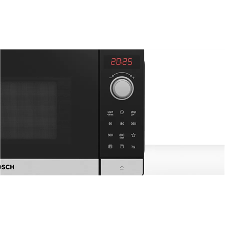 Bosch | Four à micro-ondes Série 2 | FEL023MS2 | Pose libre | 20 L | 800 W | Gril | Noir