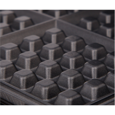 Adler | Waffle maker | AD 3036 | 1500 W | Number of pastry 4 | Belgium | Black