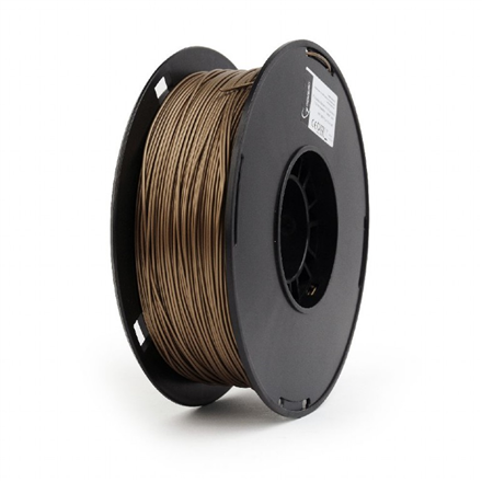 Matière première pour imprimante 3d gembird pla-plus filament couleur métal doré 175 mm 1 kg - 0