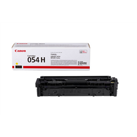 Canon 054 H High Yield Toner Cartridge, Yellow