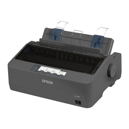 Imprimanta Matriciala Epson LQ-350, A4, Functii: Imprimare, Viteza de Printare Monocrom: , Viteza de printare color: 86-347 chars, Conectivitate:Retea, Duplex:, ADF:, (Timbru Verde 23lei) "C11CC25001"(RAPO)