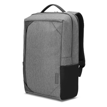 SAC À DOS LENOVO, pour ordinateur portable max 15,6 pouces, 1 compartiment, poche latérale | poche arrière, 790 g, polyester, gris, « 4X40X54258 »