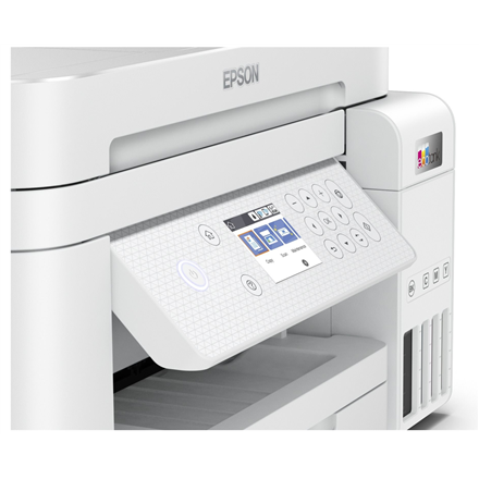 Multifunctional Inkjet CISS Color Epson L6276, A4, Functii:Impr|Scan|Cop,Viteza Print Mono:33ppm,Viteza Print color:20ppm,Conectiv:USB|Ret|WiFi,Duplex:Da,ADF:ADF, (timbru verde 11 lei) "C11CJ61406"(RAPO)