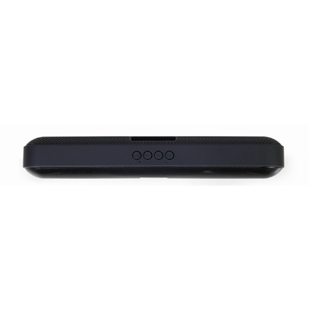 Gembird SPKBT-BAR400L soundbar speaker Black 2.0 channels 10 W