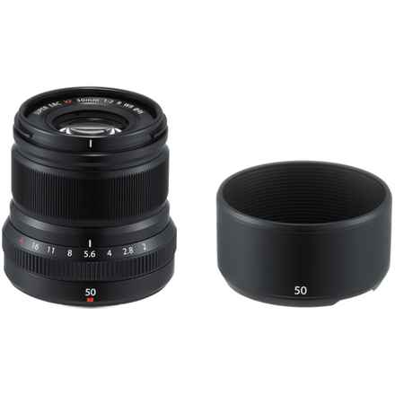 Objectif Fujifilm Fujinon XF 50 mm f/2 R WR, noir
