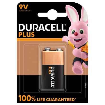 Baterija Duracell 9V Power Plus