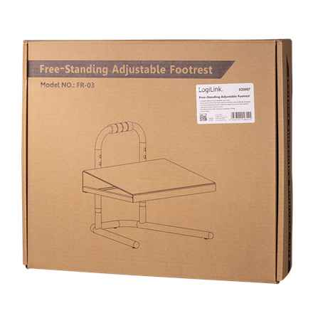 Logilink | Repose-pieds réglable autoportant | EO0007