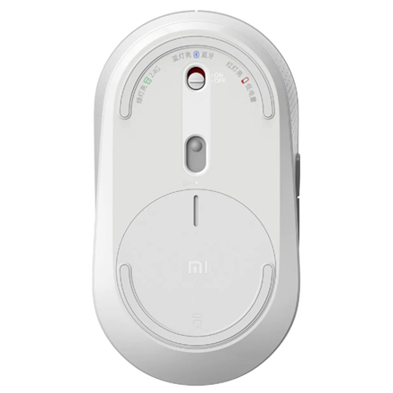 Mouse Mi Dual Mode Wireless Silent Edition, Alb "HLK4040GL" (timbru verde 0.18 lei)