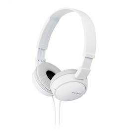 Sony MDR-ZX110 Wired On-Ear Foldable Headphones White EU - 0