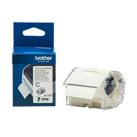 Cassette de nettoyage de tête d'impression BROTHER CK-1000 de 50 mm de large