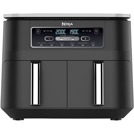 Ninja AF300 Double 7.6 L Stand-alone 1690 W Hot air fryer Black