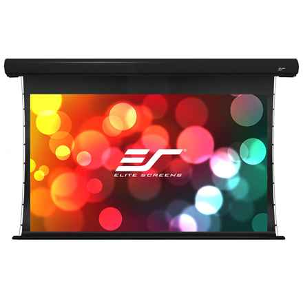 ELITE SCREENS plátno elektrické motorové 120" (305cm)/ 16:9/149,6×265,7cm/ hliníkový case černý/10" drop/MaxWhite FG