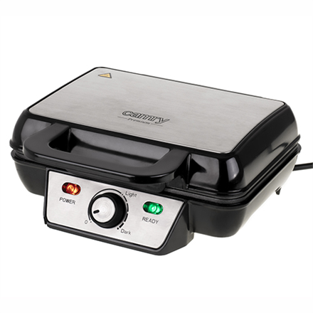 Camry CR 3046 waffle iron 2 waffle(s) Black 1000 W