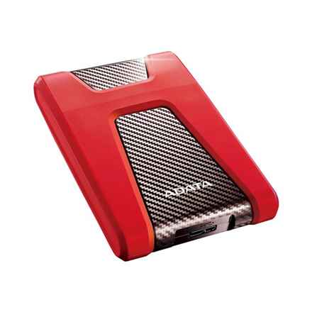 Disque dur externe ADATA DashDrive Durable HD650 1000 Go Rouge
