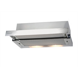 CATA | Hood | TF 2003 Duralum 600 | Telescopic | Energy efficiency class C | Width 60 cm | 390 m³/h | Mechanical control | LED | Stainless steel