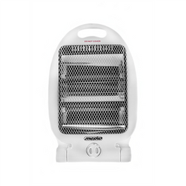 Mesko | Heater | MS 7710 | Halogen Heater | 800 W | Number of power levels 2 | White - 0