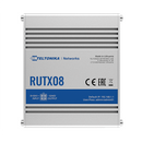 Industrial Router | RUTX08 | No Wi-Fi | 10/100/1000 Mbit/s | Ethernet LAN (RJ-45) ports 4 | Mesh Support No | MU-MiMO No | No mobile broadband | 1 | 24 month(s)-3