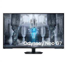 Samsung Odyssey Neo G7 G70NC LS43CG700NUXEN 43 " VA UHD 16:9 1 ms 400 cd/m2 Black/White HDMI ports quantity 2 144 Hz