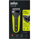 Braun | Shaver | 300s | Operating time (max) 30 min | Black/Green-3