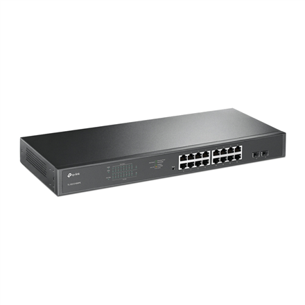 TP-Link JetStream 16-Port Gigabit Easy Smart PoE/PoE+ Switch
