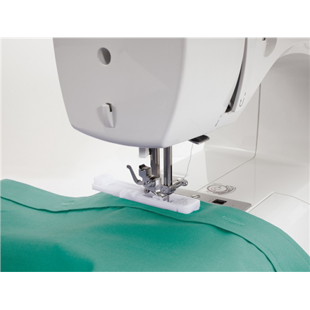 Machine à coudre  singer  talent  smc 3321  nombre de points : 21  nombre de boutonnières : 1  blanc