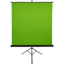 AROZZI Green Screen/ zelené plátno pro fotografy a streamery/ mobilní trojnožka 90" (228 cm)/ 157 x 157 cm/ case černý