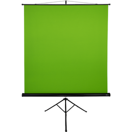 AROZZI Green Screen/ zelené plátno pro fotografy a streamery/ mobilní trojnožka 90" (228 cm)/ 157 x 157 cm/ case černý