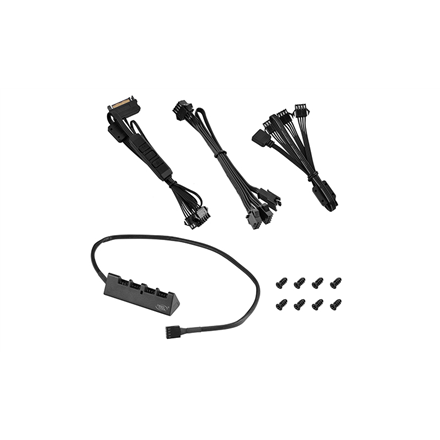 DeepCool RF120-3in1 Computer case Fan 12 cm Black 3 pc(s)