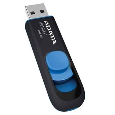 Clé USB ADATA DashDrive UV128 32 Go USB Type-A 3.2 Gen 1 (3.1 Gen 1) Noir, Bleu