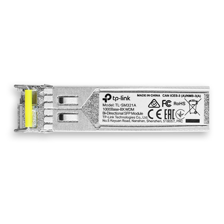 Module émetteur-récepteur réseau TP-LINK 1000base-BX WDM SFP 1250 Mbit/s