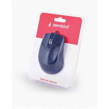 Souris Gembird MUS-4B-01 ambidextre USB Type-A optique 1200 DPI