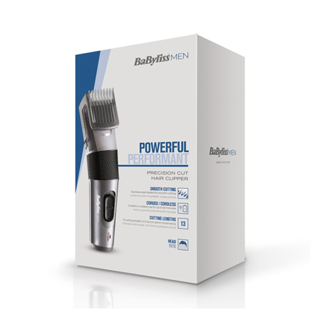 BaByliss E786E hair trimmers/clipper Black